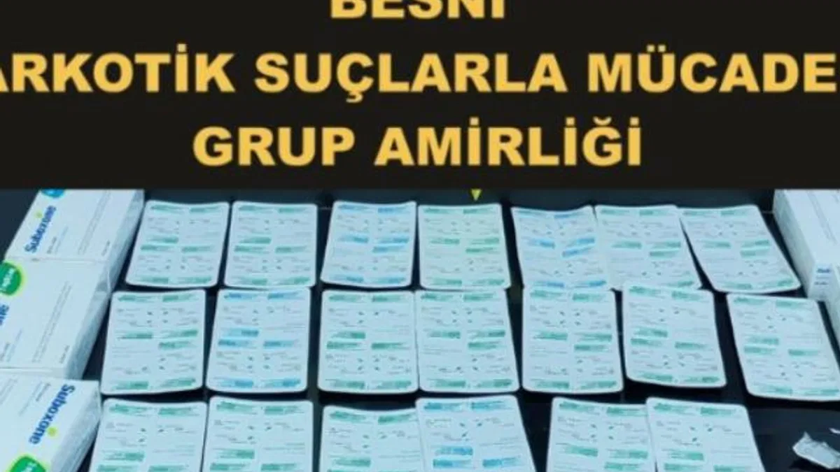 Adıyaman’da NARKOGÜÇ operasyonu