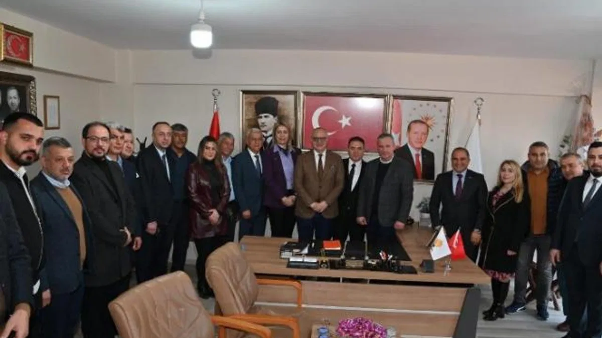 Başkan Ergün'den AK Parti Alaşehir teşkilatına ziyaret