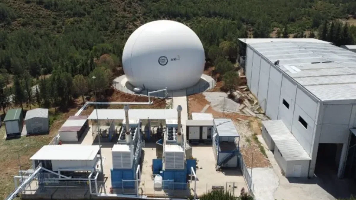 Muğla'ya iki ay yetecek elektrik üretti