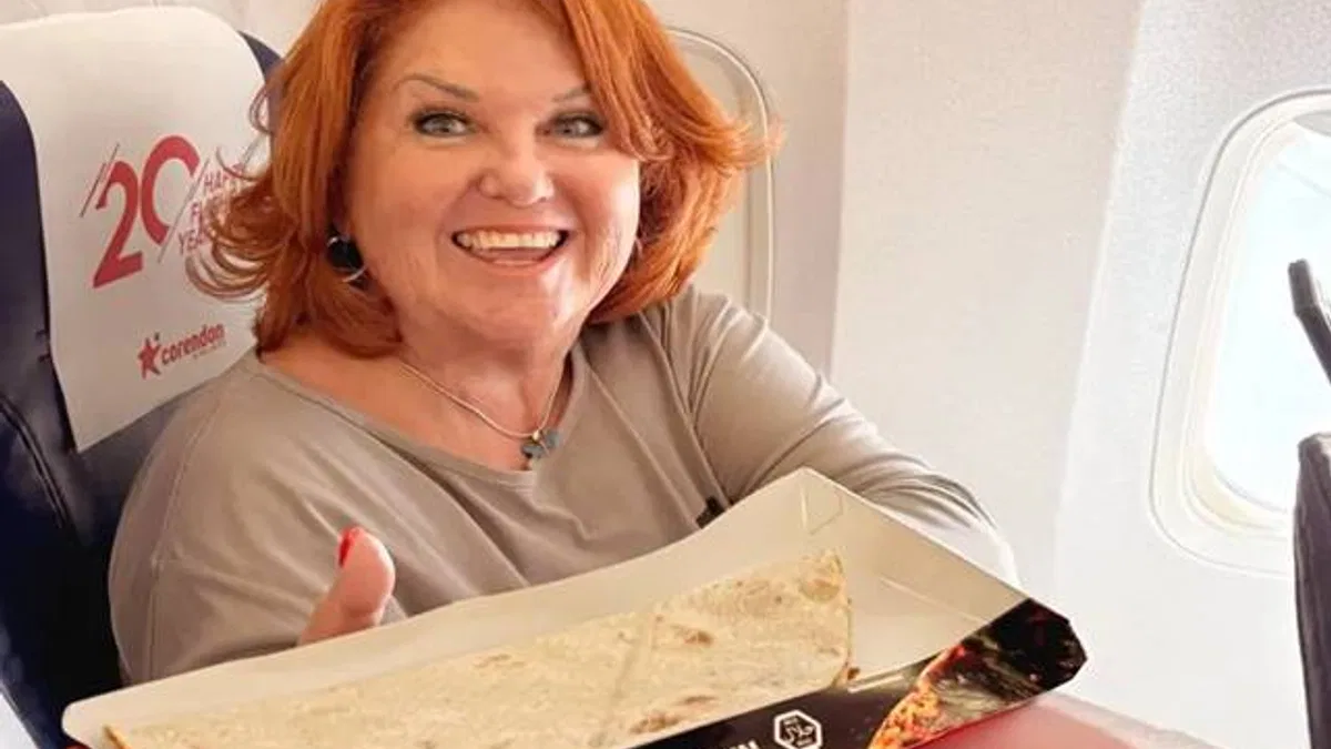Her yirmi yolcudan biri gökyüzünde lahmacun keyfi yapmak istiyor