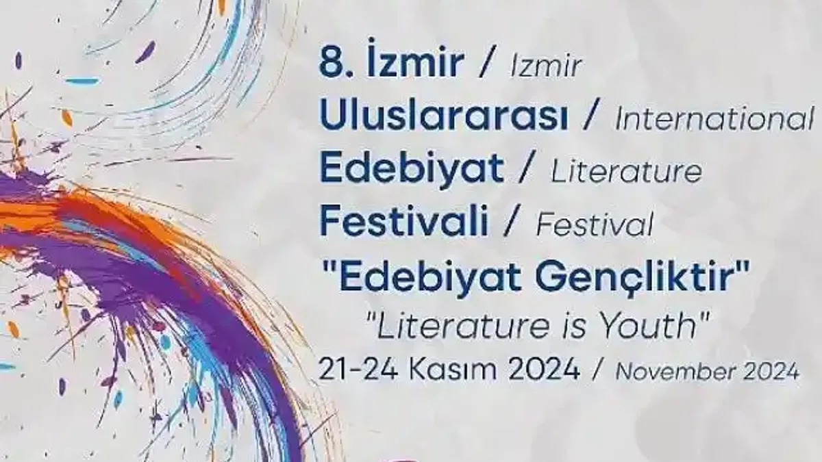İzmir Uluslararası Edebiyat Festivali başlıyor
