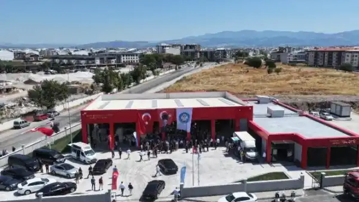 Manisa'da Akhisar İtfaiye Amirliği faaliyette