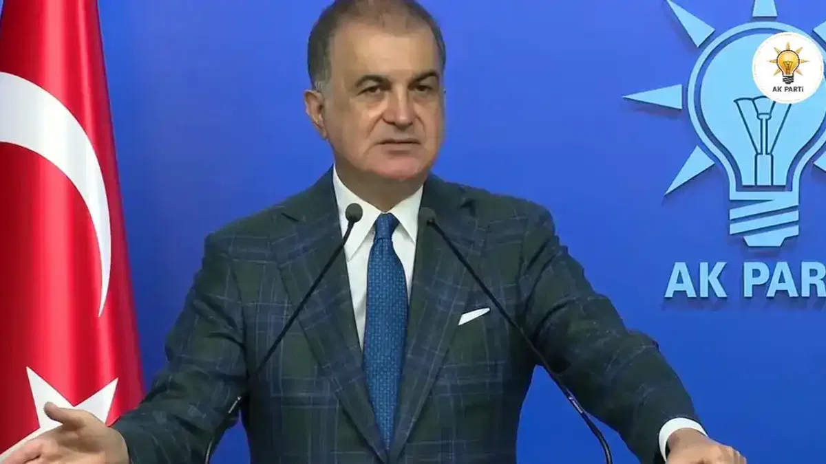 Ömer Çelik: Türkiye'nin gündeminde şu anda bir seçim yok