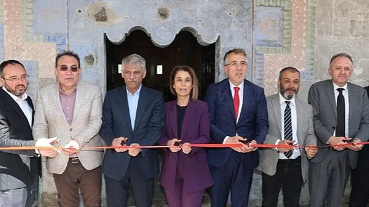 Nevşehir'de tarihi Meryem Ana Kilisesi, Kültür ve Turizm Bakanlığı tarafından yürütülen restorasyon ve konservasyon çalışmalarının ardından ziyarete açıldı
