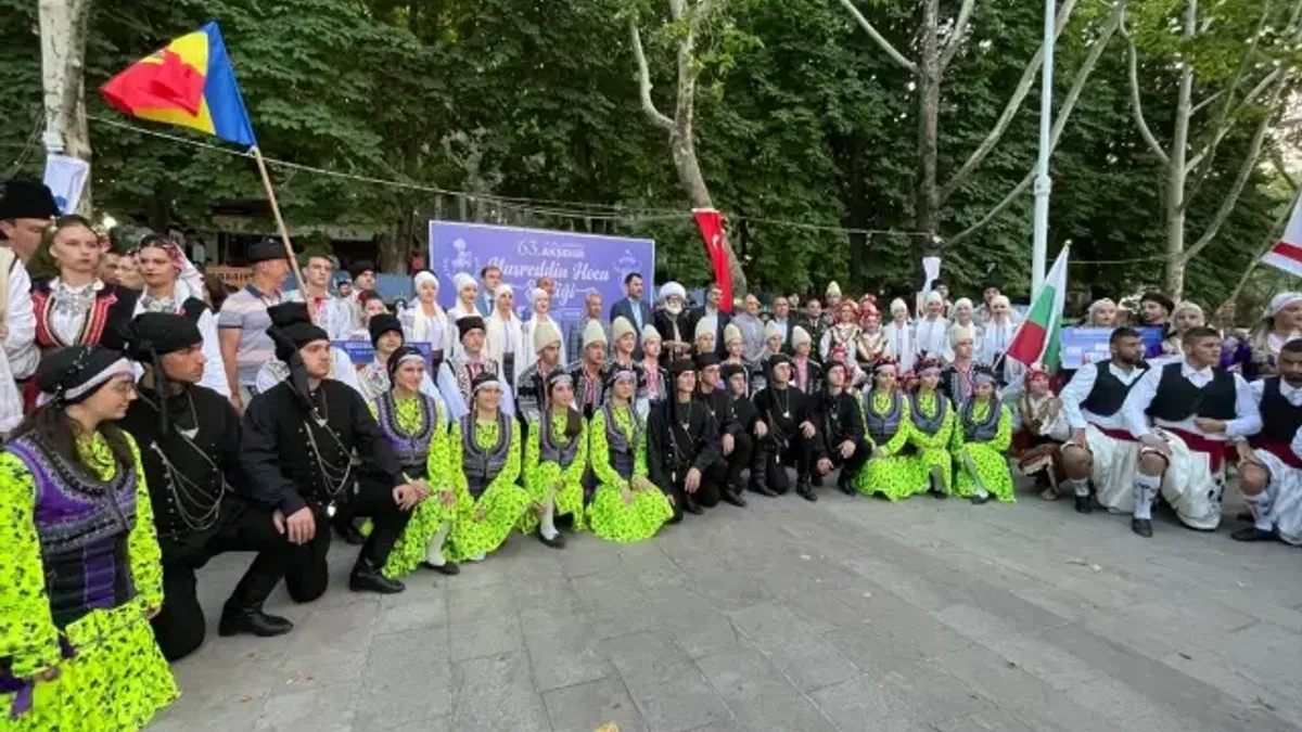 Bakan Kurum, 63. Uluslararası Akşehir Nasreddin Hoca Şenlikleri'nde konuştu:
