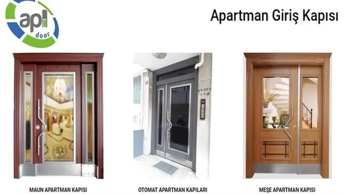 Kaliteli Apartman Kapıları