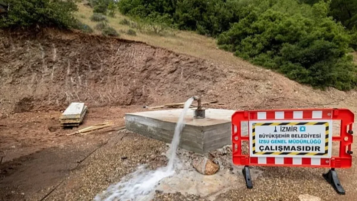 İzmir Torbalı'ya yeni içme suyu kaynakları