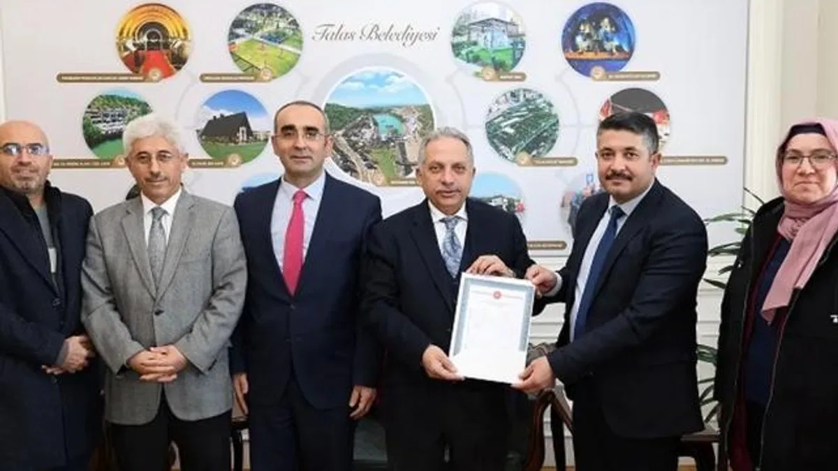 Kayseri Talas Belediyesi'nden vatandaşlara tapu müjdesi