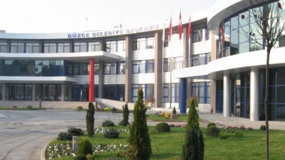 Düzce Belediyesi'nin yeni yönetimi belli oldu