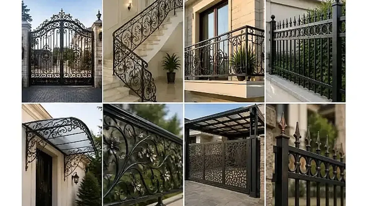 Modern Mimari Projelerde Ferforje Korkuluklara İlgi Artıyor
