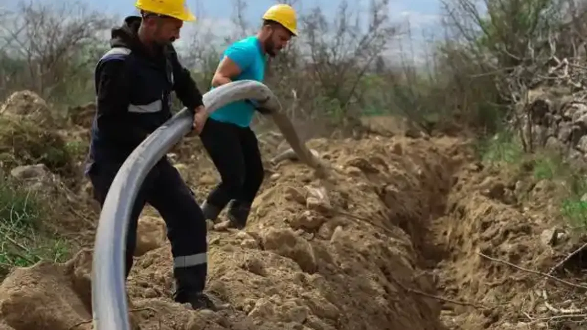 Sakarya Turgutlu'da yenilenen hatla kayıpsız ve kesintisiz su