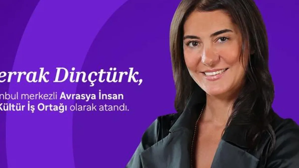 Berrak Dinçtürk, Avrasya İnsan ve Kültür İş Ortağı oldu
