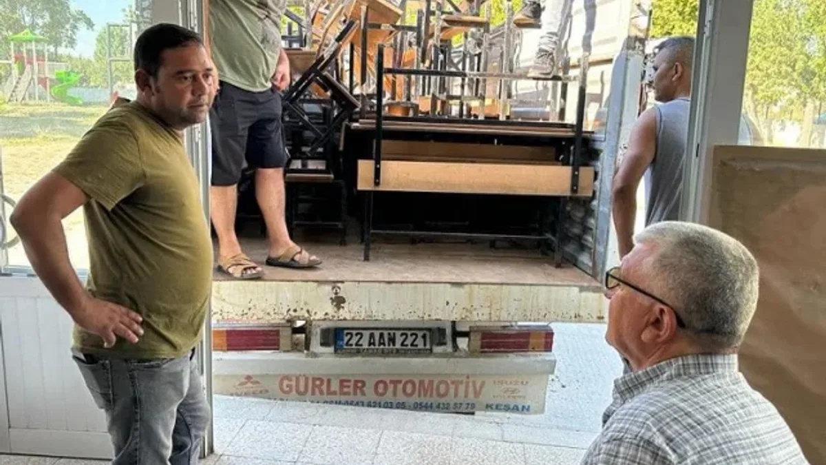 Edirne İpsala Kaymakamı'ndan okullara ziyaret