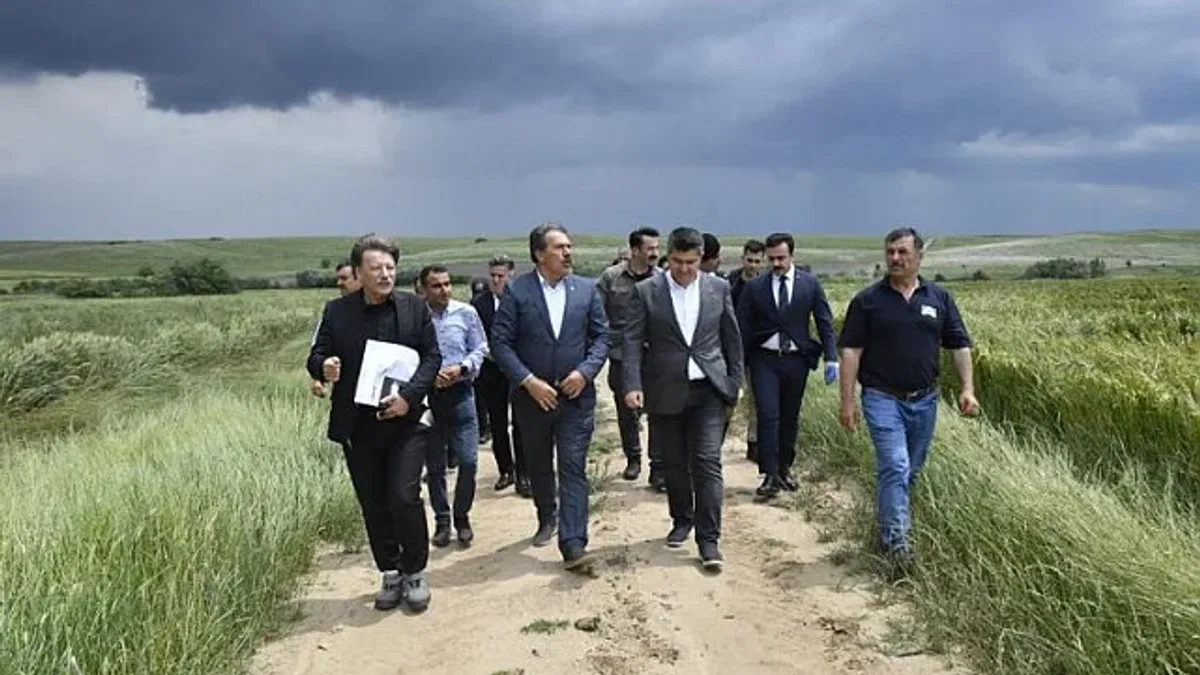 Edirne Valisi Kırbıyık'tan tarımsal projelere yakın mercek