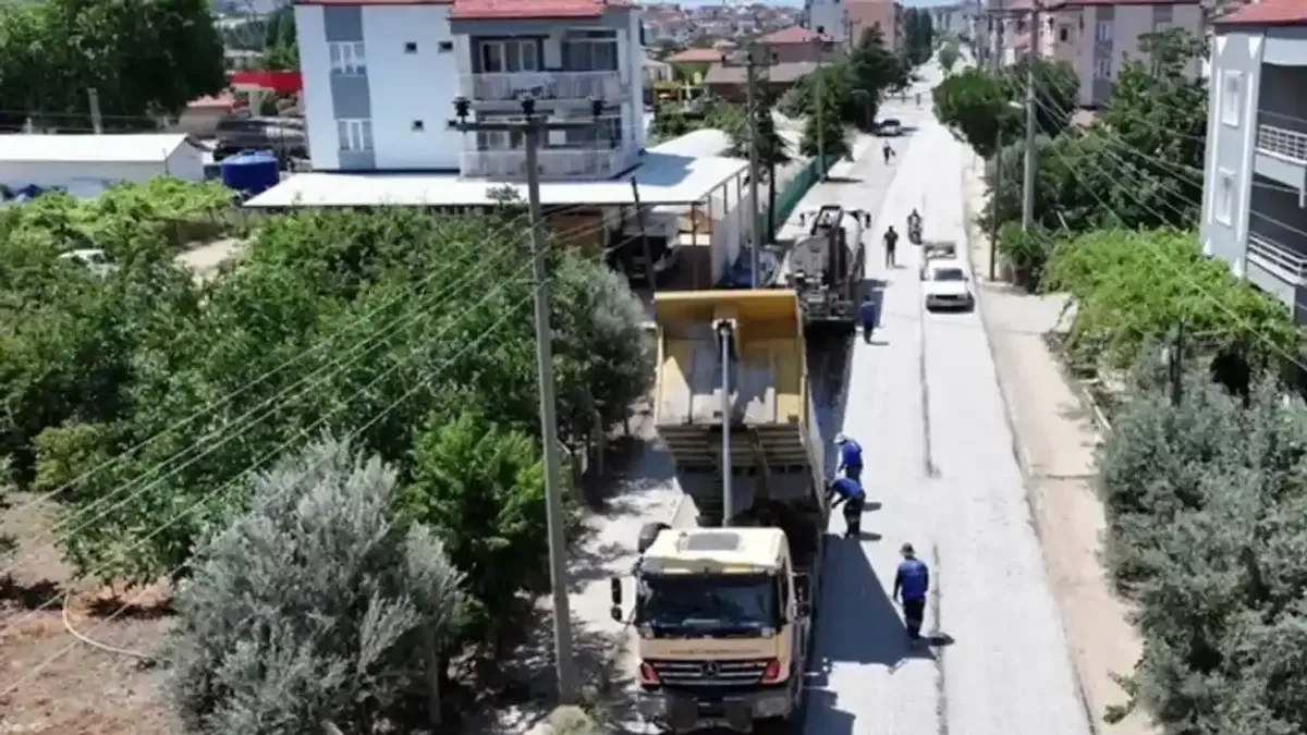 Denizli'de üstyapıda 220 kilometrelik dönüşüm başladı