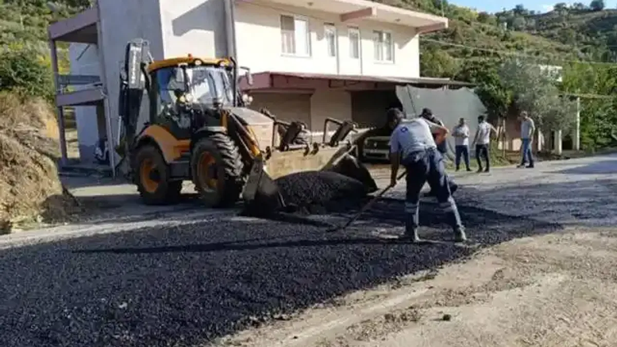 Alanya’nın kırsal yolları kışa hazırlanıyor