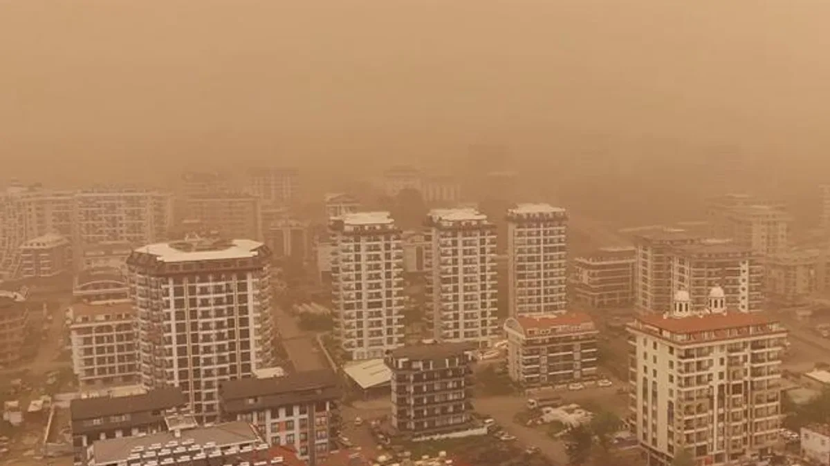 Meteorolojiden 13 ilde çöl tozu alarmı!