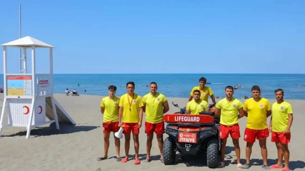 Samsun’da rip akıntısına dikkat çeken nefes kesen tatbikat