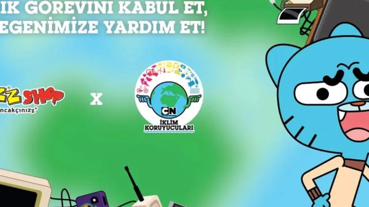 Cartoon Network, e-atıkları Eğitim Desteğine Dönüştürdü