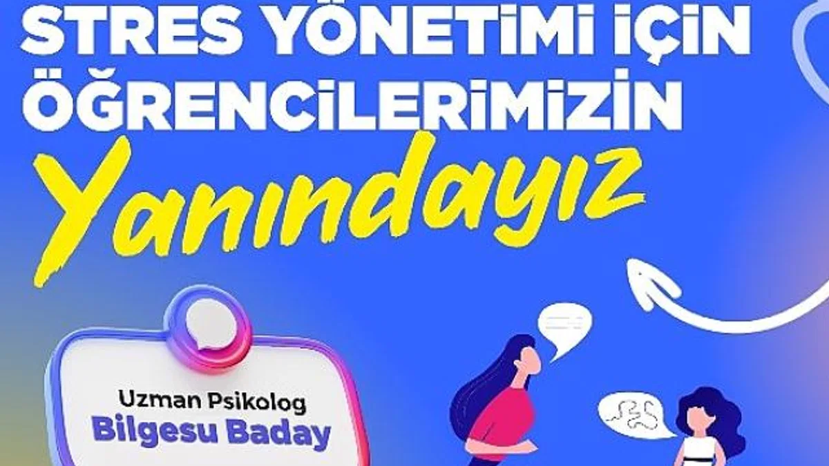 Efes Selçuk Belediyesi sınav kaygısı yaşayan öğrencilerin yanında
