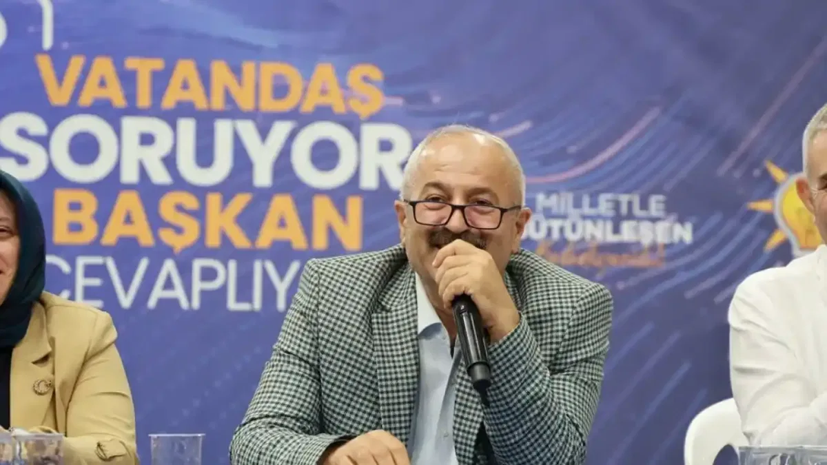 Kocaeli Gebze'de Başkan Büyükgöz, Tatlıkuyu’da vatandaşlarla buluştu