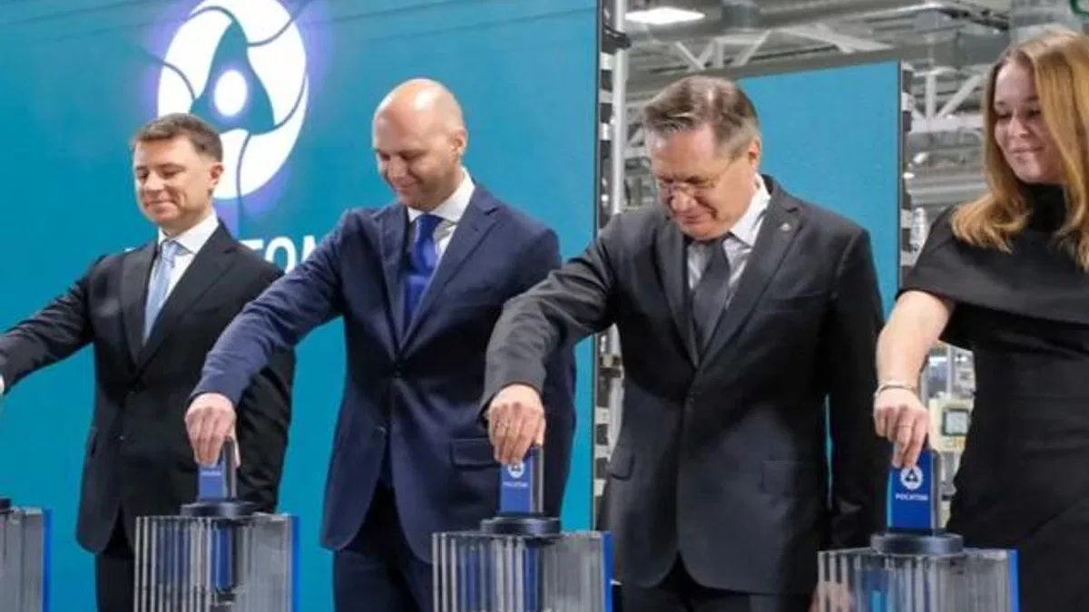 ROSATOM Rusya'nın İlk Lityum-İyon Enerji Depolama Giga Fabrikasını Faaliyete Geçirdi