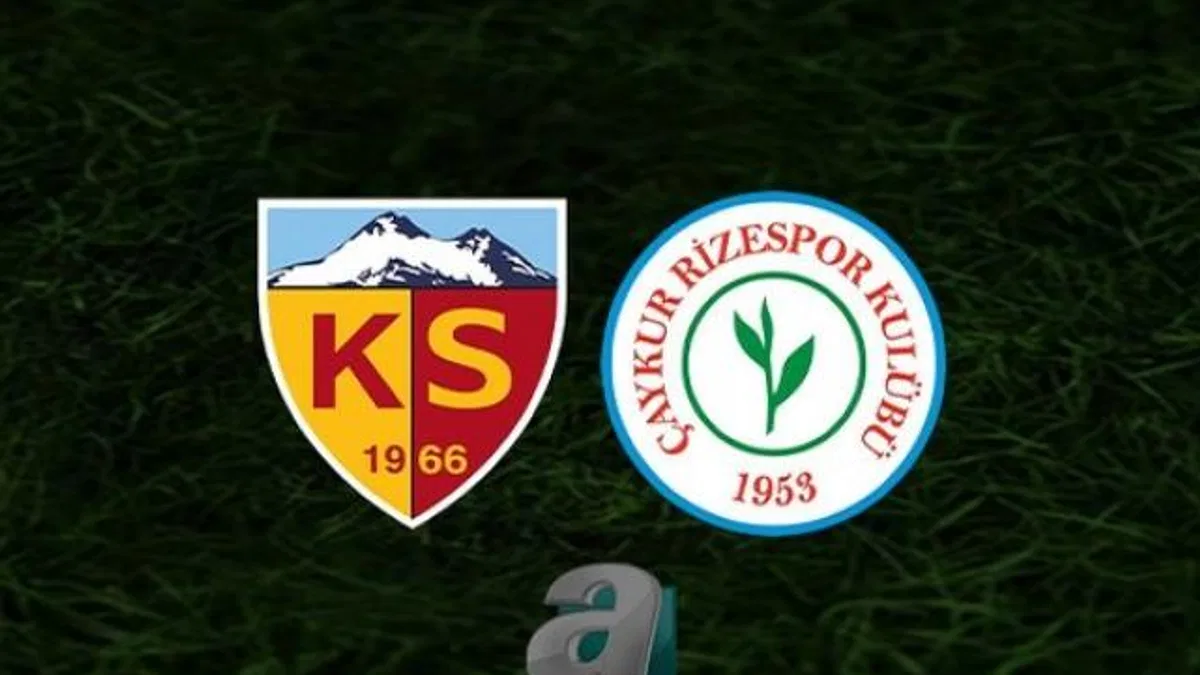 Kayserispor - Rizespor maçı ne zaman, saat kaçta ve hangi kanalda? | Trendyol Süper Lig