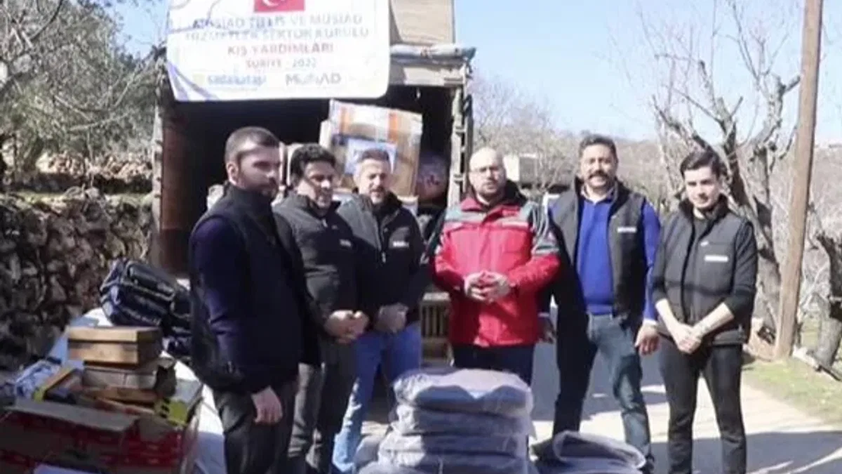 MÜSİAD'dan İdlib'e yardım eli