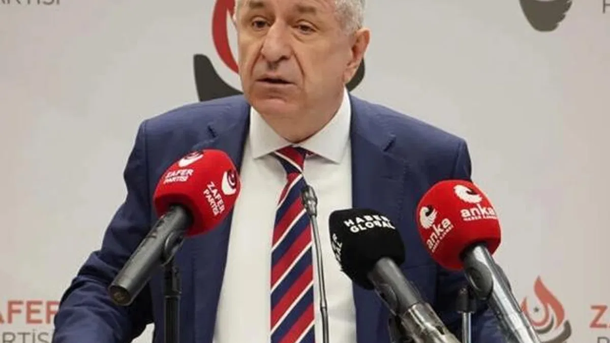 Tutuklu Ümit Özdağ'dan açıklama: TÜSİAD’a soruşturma açılması trajikomiktir