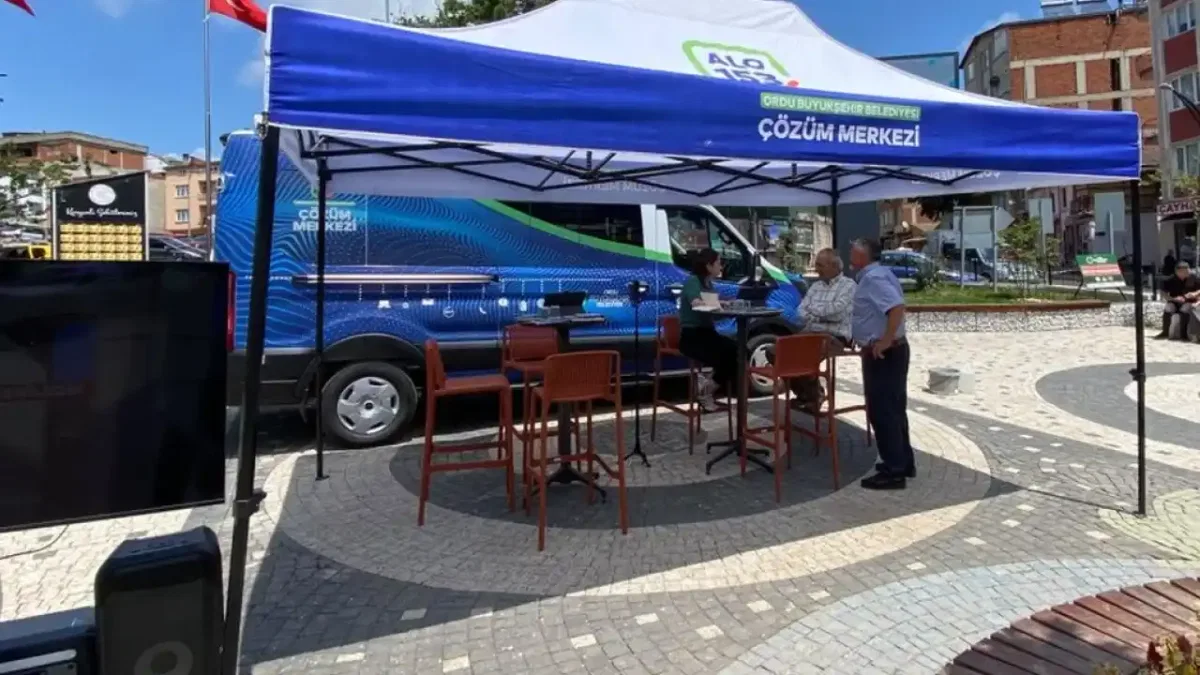 Ordu Büyükşehir’den Korgan’da yerinde çözüm