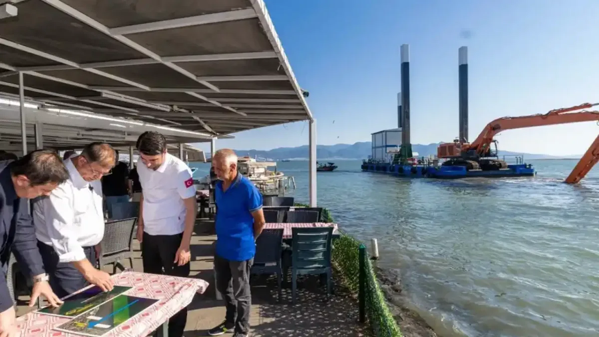 İzmir Körfezi’nde dip tarama çalışmalarıyla deniz yaşamı canlanıyor