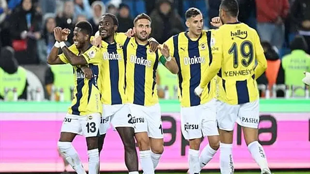 Trabzonspor 2-3 Fenerbahçe (Maç Sonucu)