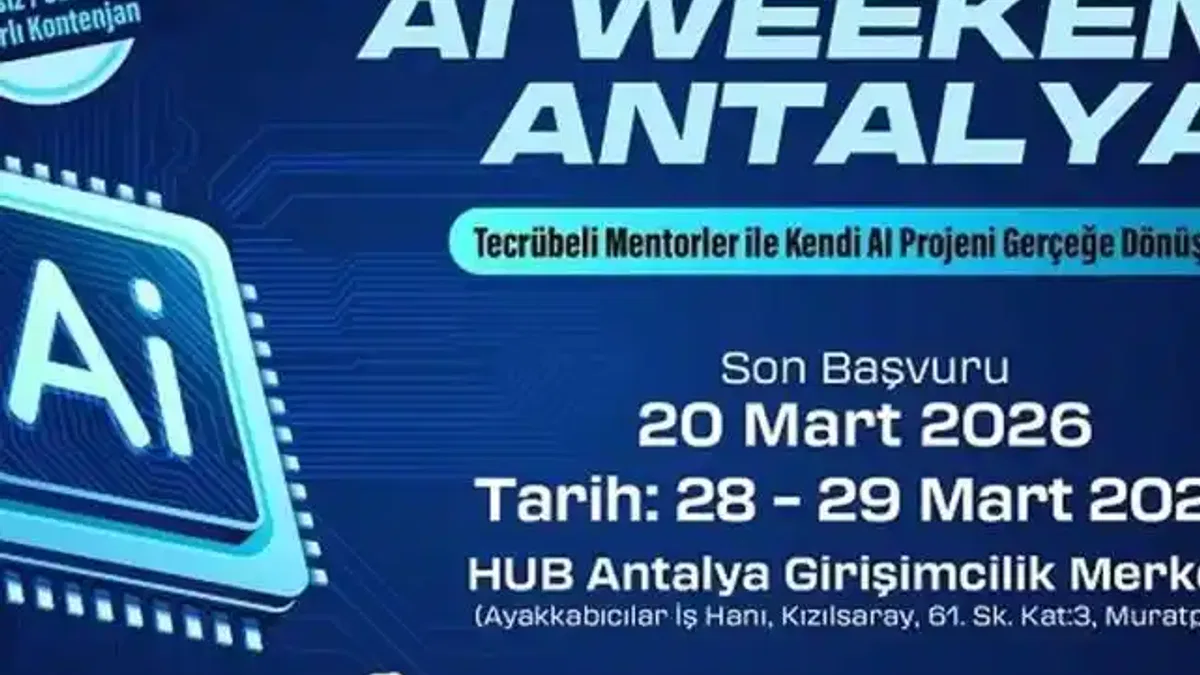 Antalya’da yapay zeka devrimi