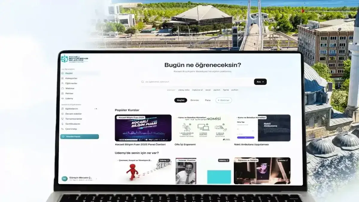 Kocaeli Büyükşehir personel eğitimini dijital platforma taşıyor