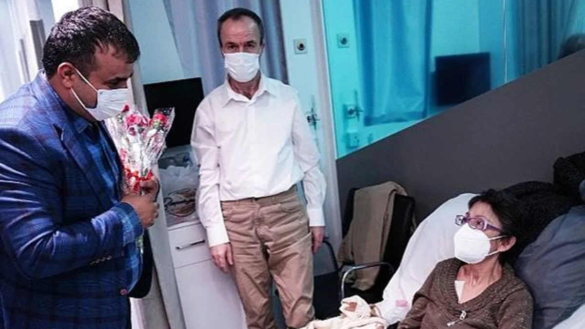 Beylikdüzü Belediyesi Kanser Tedavisi Gören Hastaları Ziyaret Etti