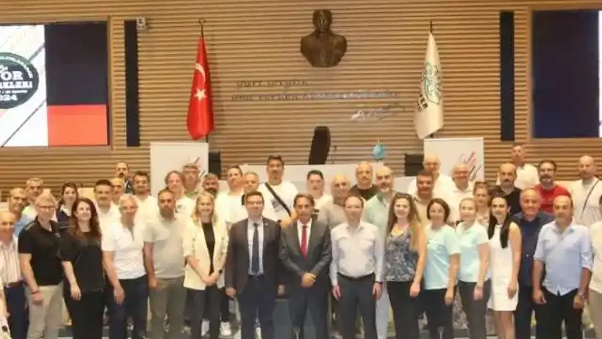 Bursa Nilüfer'de Spor Şenlikleri’nde görev alanlara teşekkür