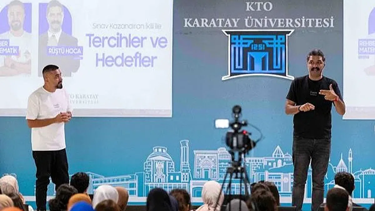 KTO Karatay Üniversitesi, Tercih ve Tanıtım Merkezi İle Üniversite Adaylarının Yanında