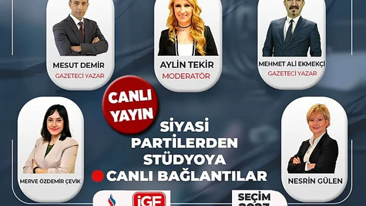 Seçim 2023 özel yayını başladı