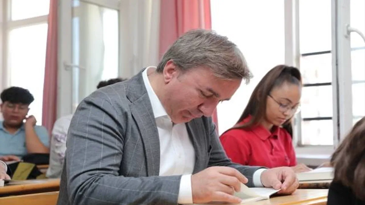 Aksaray'daki okullarda "Aksaray Okuyor Projesi" düzenlendi