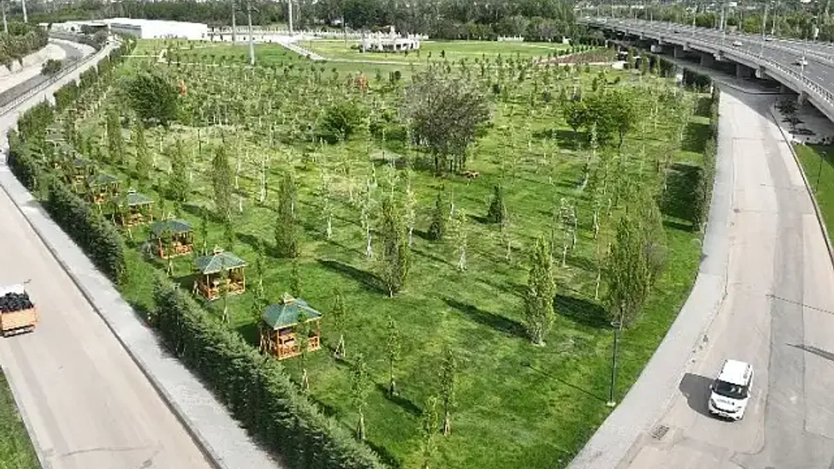 Atatürk Orman Çiftliği'ne yeni yeşil alan