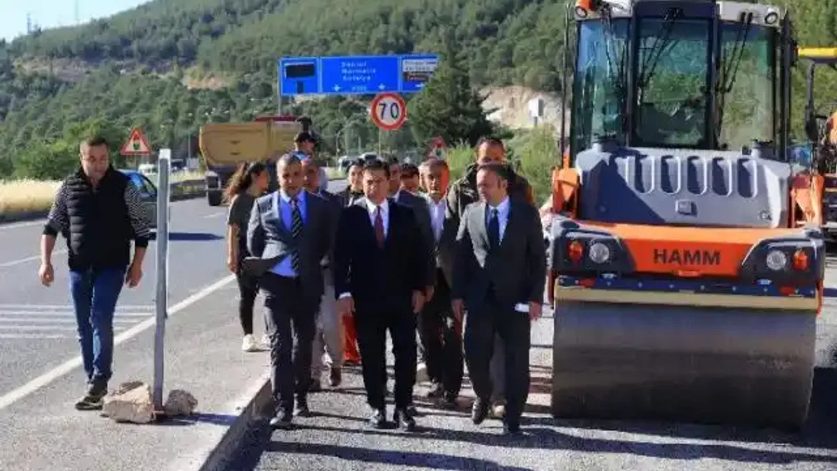 Başkan Aras'tan Adliye – Yeni Otogar yolunda inceleme