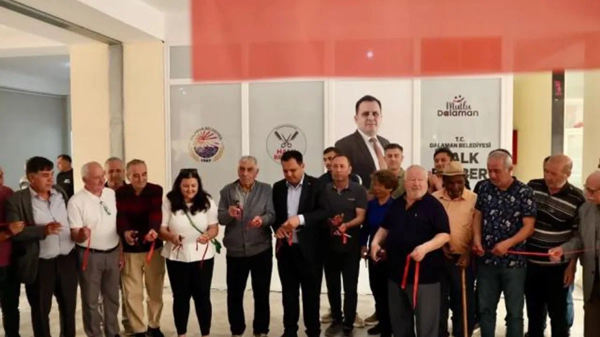 Muğla Dalaman’da Halk Berber törenle açıldı