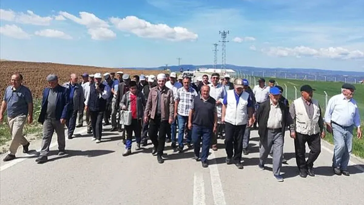 Beypazarı'nda yağmur duası yapıldı