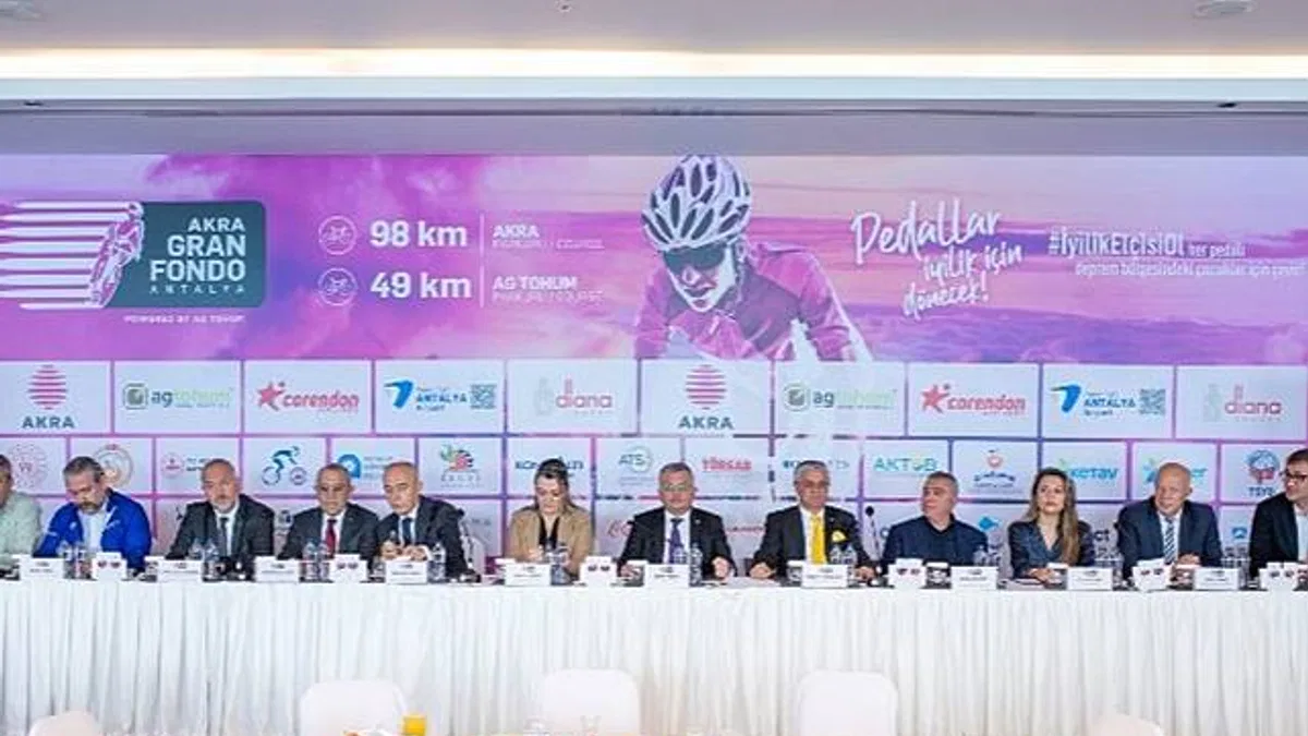 13 ülkeden 570 bisikletçi, 30 Nisan Pazar günü Antalya Kemer'de "İyilik Elçisi Olacak" Paralimpik ve Tandem bisikletçiler de AKRA Gran Fondo'da pedal basacak