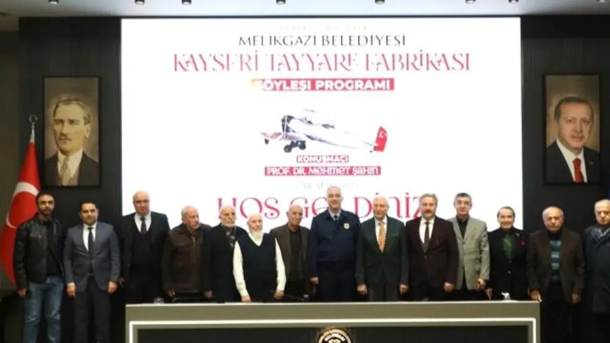 Kayseri Melikgazi'de havacılık masaya yatırıldı