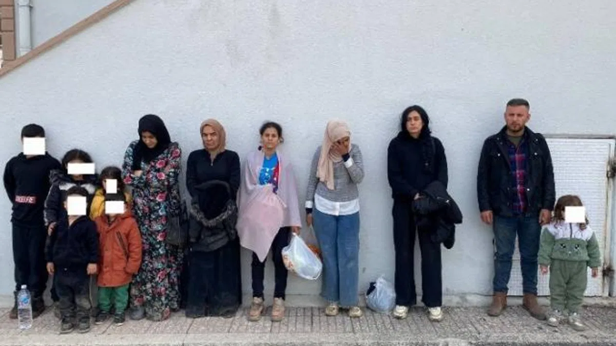 İki operasyonda 19 göçmen yakalandı