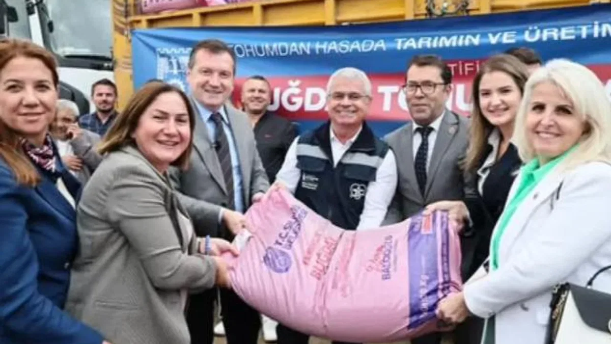 Silivri’de 200 Üreticiye 40 Ton Buğday Tohumu Teslim Edildi