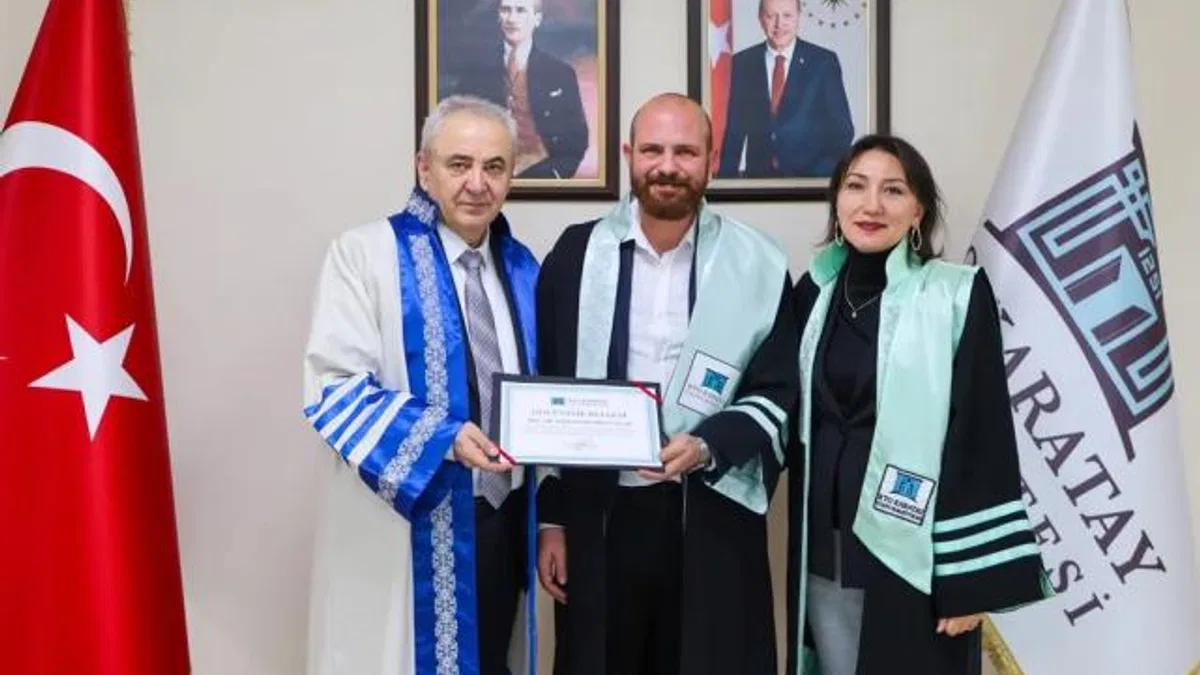 KTO Karatay Üniversitesi'nde cübbe giyme töreni