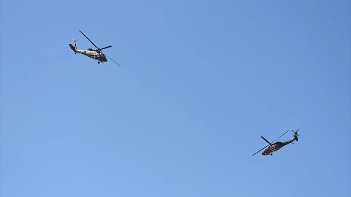 741. Söğüt Ertuğrul Gazi'yi Anma ve Yörük Şenlikleri gösteri uçuşuyla sona erdi