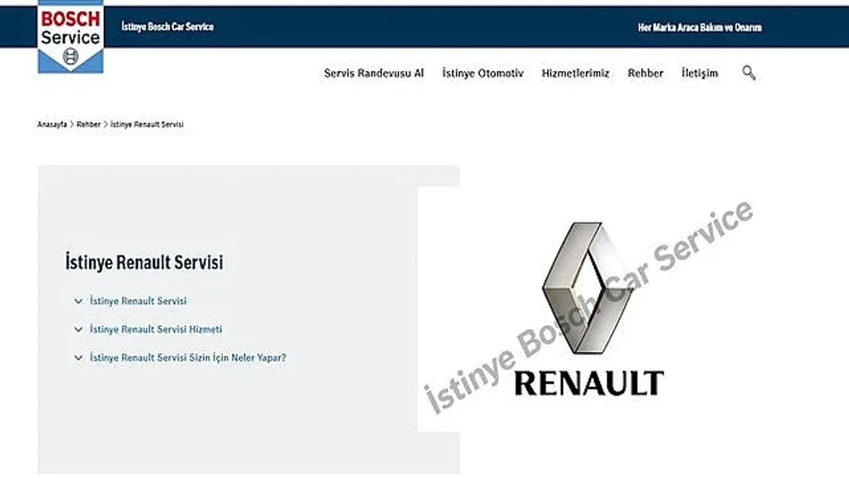 Renault Araçların En Çok İhtiyaç Duyduğu Bakımlar